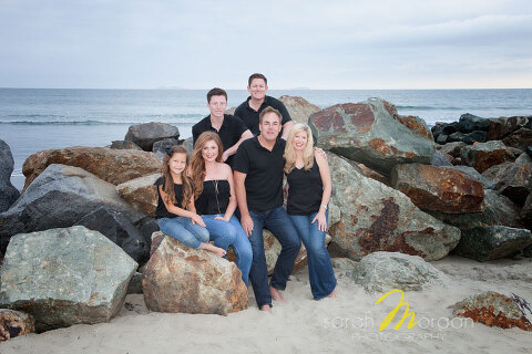 Novikoff Family Beach Portrait